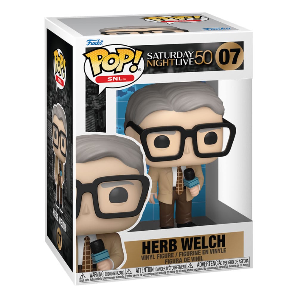 Saturday Night Live POP! Movies Vinyl figurine 50th Anniversary Herb Welch 9 cm