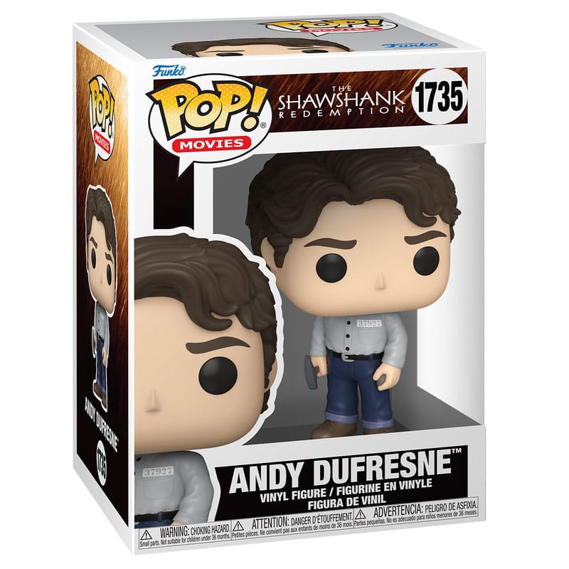 Les Évadés POP! Movies Vinyl figurine Andy Dufresne 9 cm