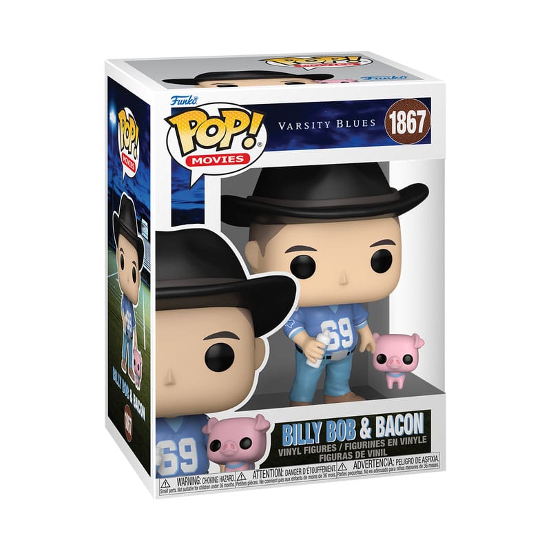 Varsity Blues POP & Buddy! Vinyl figurine Billy w/Bacon 9 cm
