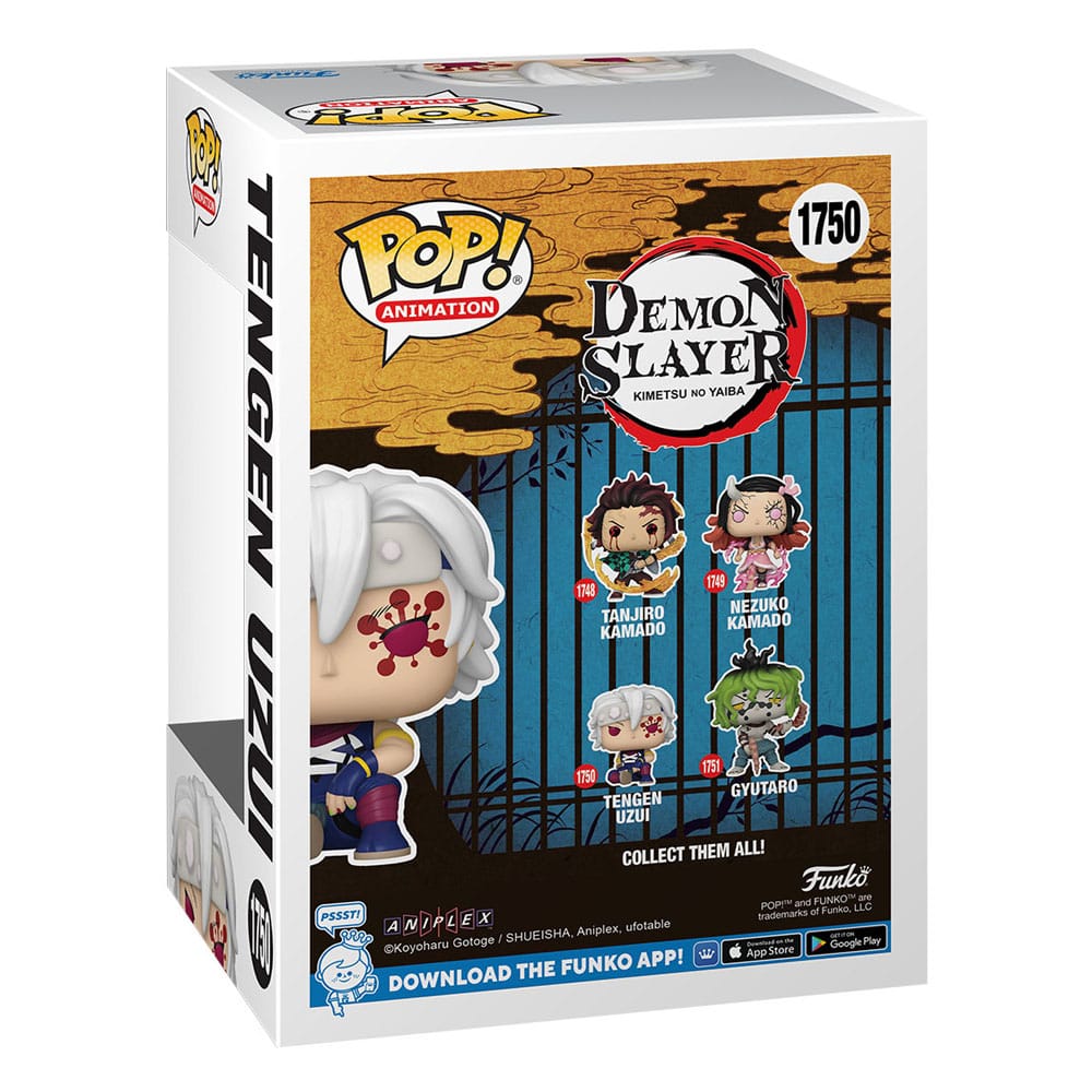 Demon Slayer: Kimetsu no Yaiba POP! Animation Vinyl figurines Tengen(Flash Back) 9 cm