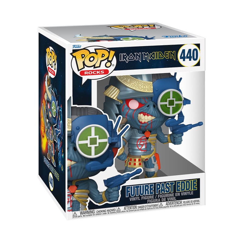 Iron Maiden Super Sized POP! Rocks Vinyl figurine The Future Past 15 cm