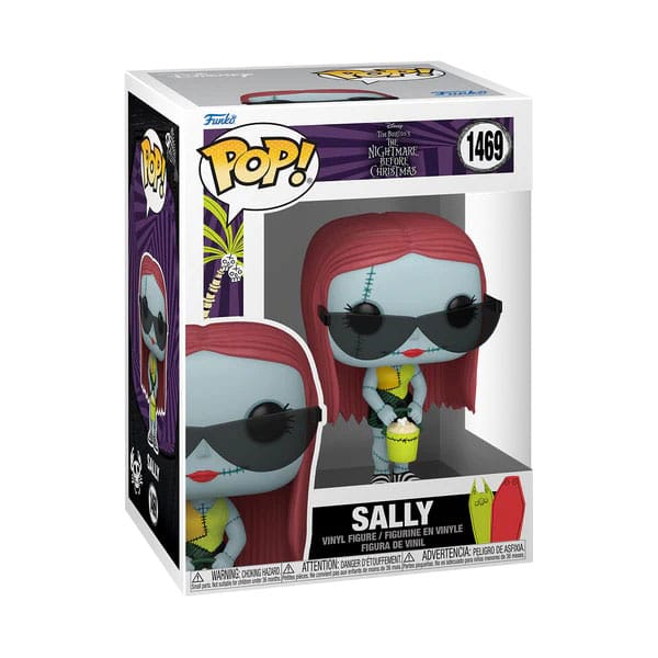 L´étrange Noël de Mr. Jack POP! Disney Vinyl figurine Sally w/Glasses(Beach) 9 cm