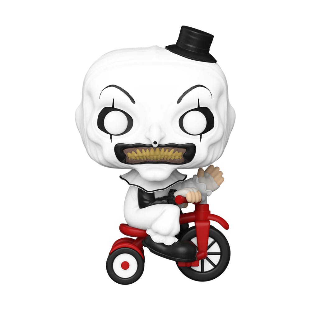 Terrifier POP! Movies Vinyl figurine Art the Clown with Bike 9 cm