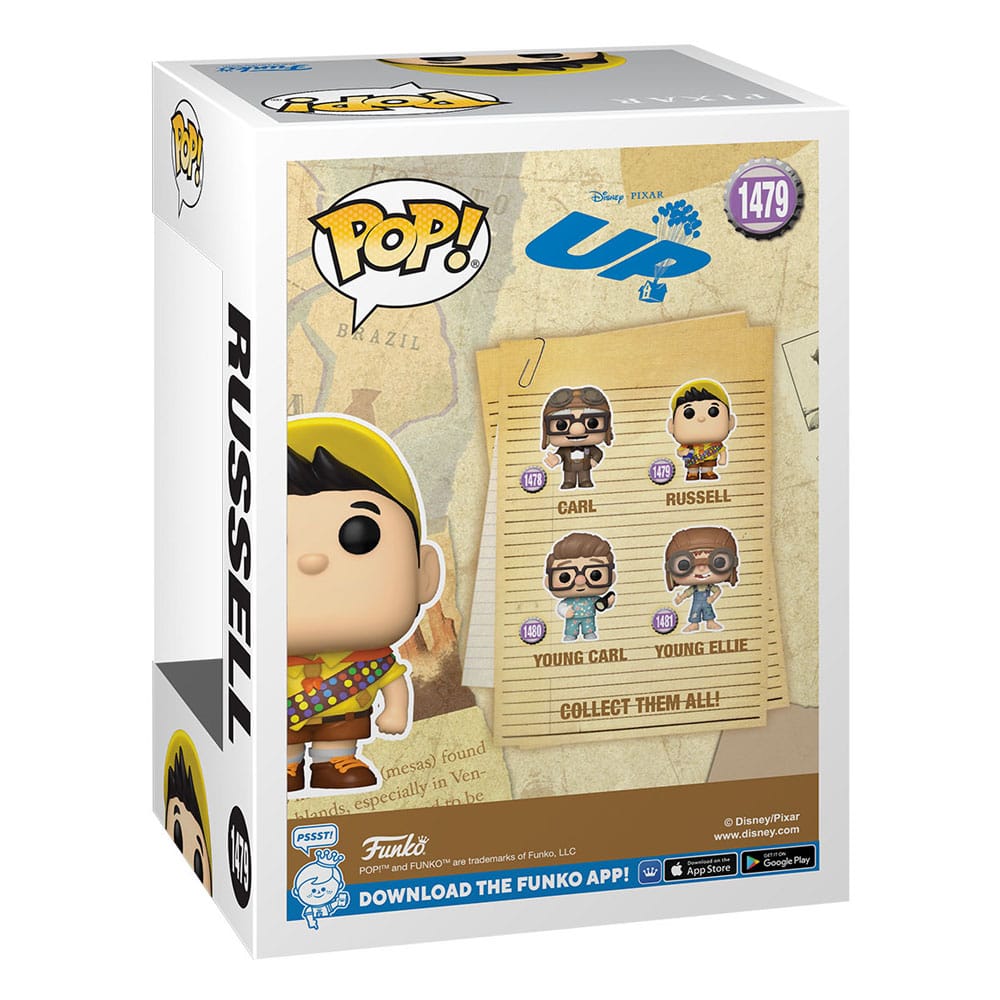 Là-haut 2 POP! Movies Vinyl figurine Russell 9 cm