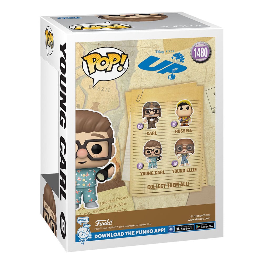 Là-haut 2 POP! Movies Vinyl figurine Young Carl 9 cm