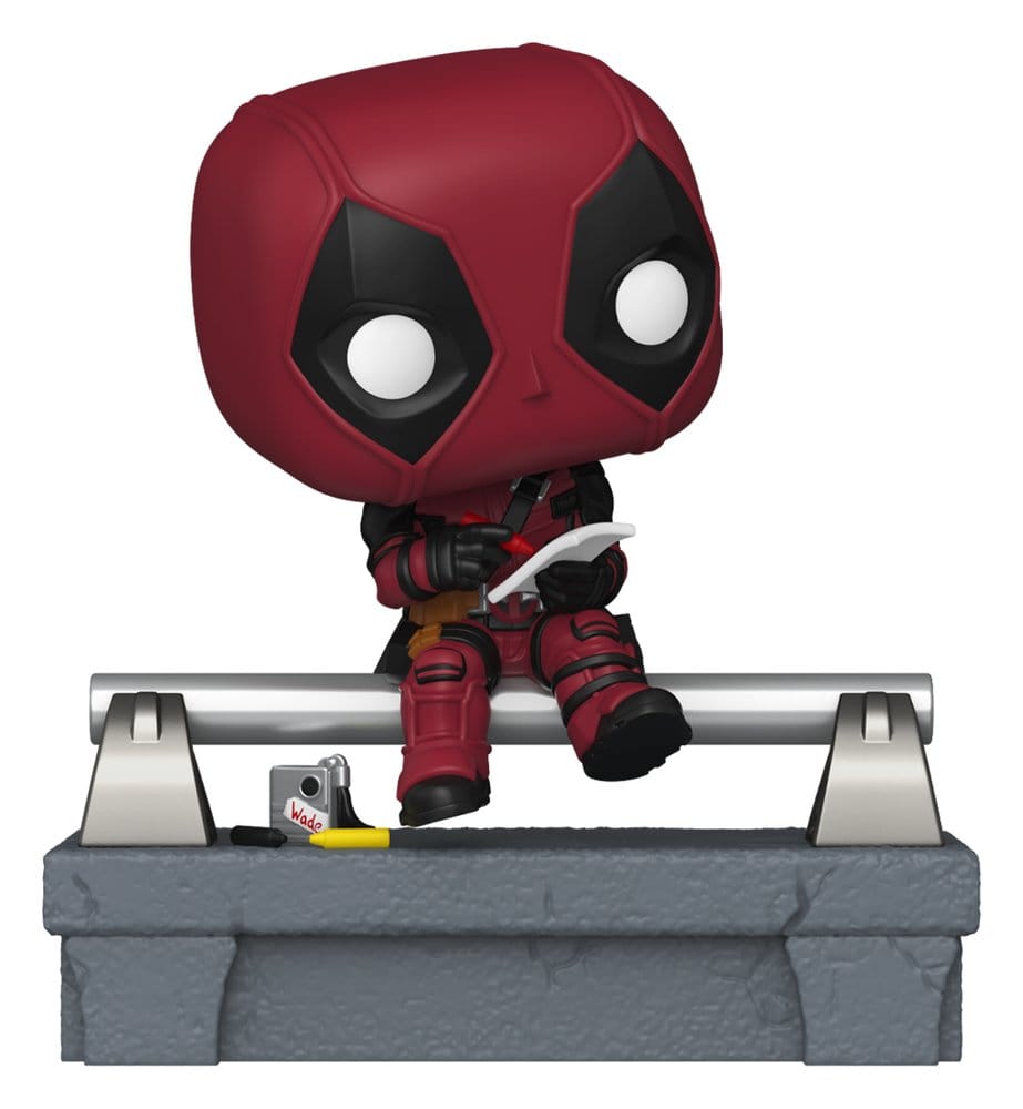 Marvel POP! Deluxe Vinyl figurine Deadpool on Bridge 9 cm