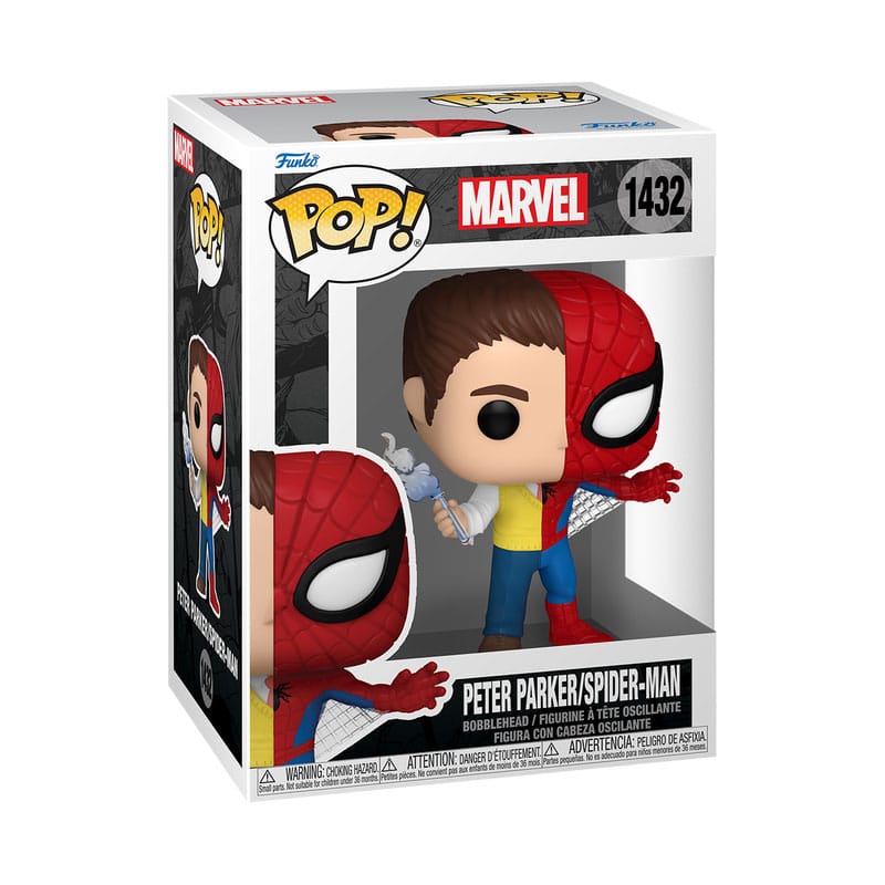 Marvel POP! Vinyl figurine Split- Spider/Parker 9 cm