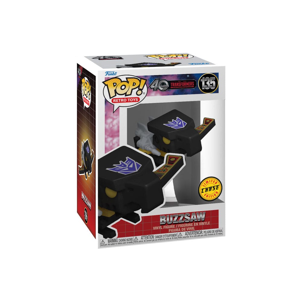 Transformers Retro Series Assortiment POP! TV Vinyl figurines Laserbeak w/CH 9 cm (6)