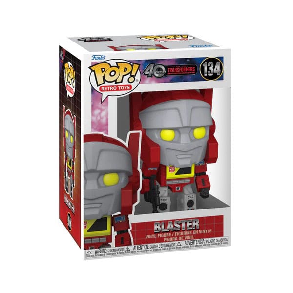 Transformers Retro Series POP! TV Vinyl figurine Blaster 9 cm