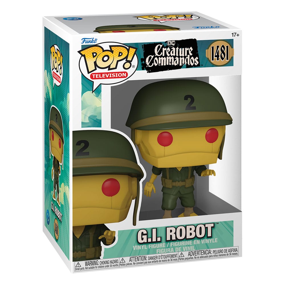 Creature Commandos POP! TV Vinyl figurine G.I. Robot 9 cm
