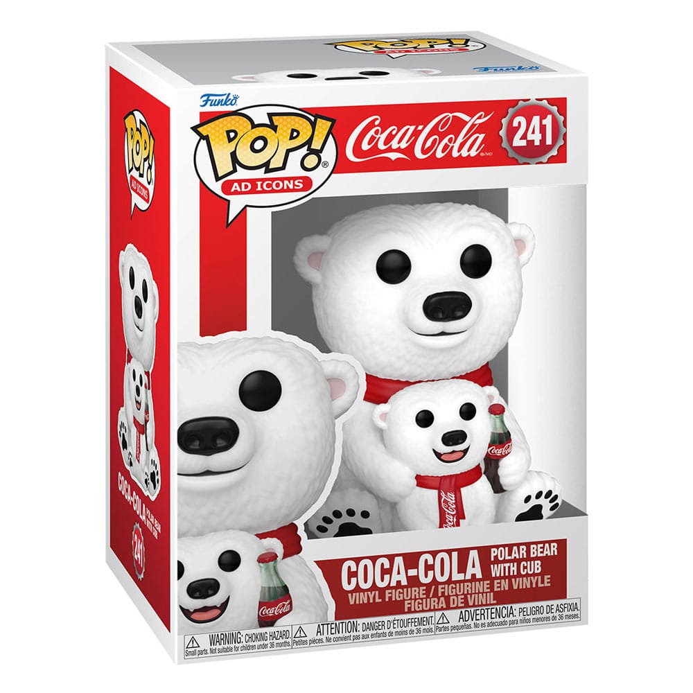 Coca-Cola POP&Buddy! Movies Vinyl Figurine Bear & Cub 9 cm