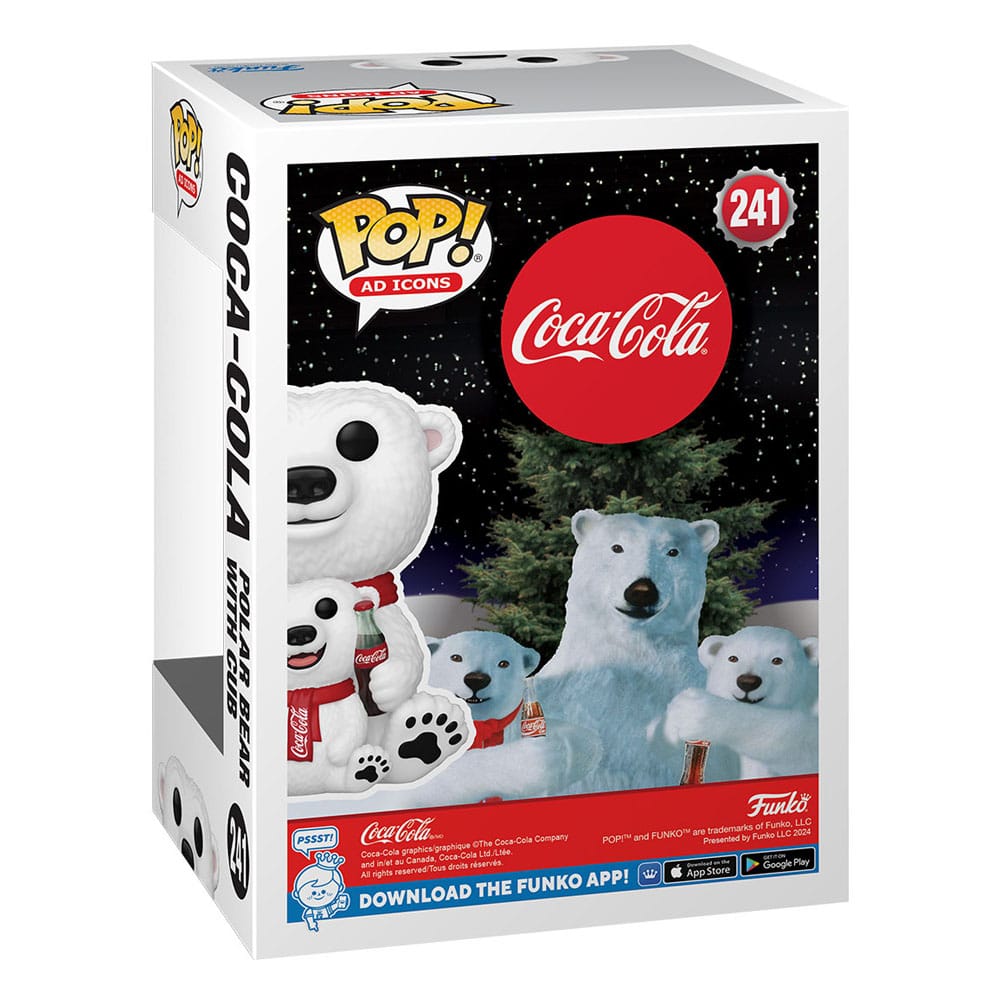 Coca-Cola POP&Buddy! Movies Vinyl Figurine Bear & Cub 9 cm