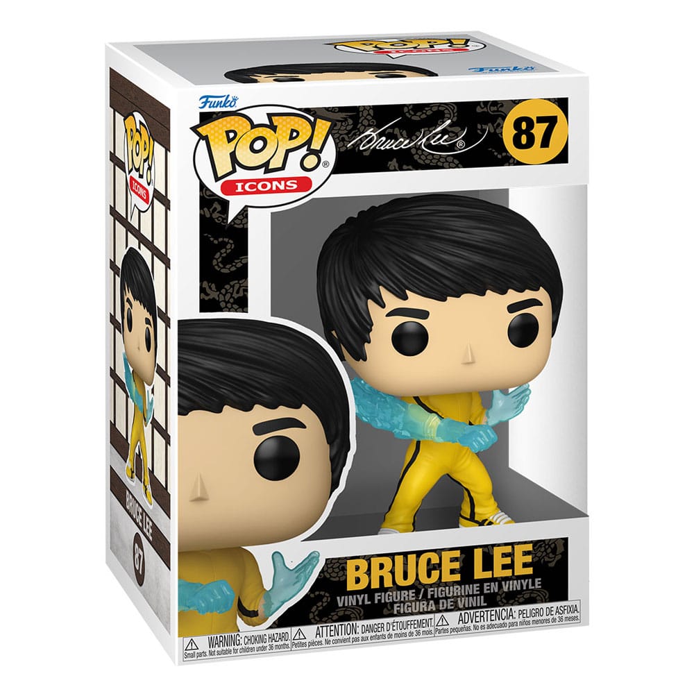 Bruce Lee POP! Icons Vinyl Figurine 9 cm