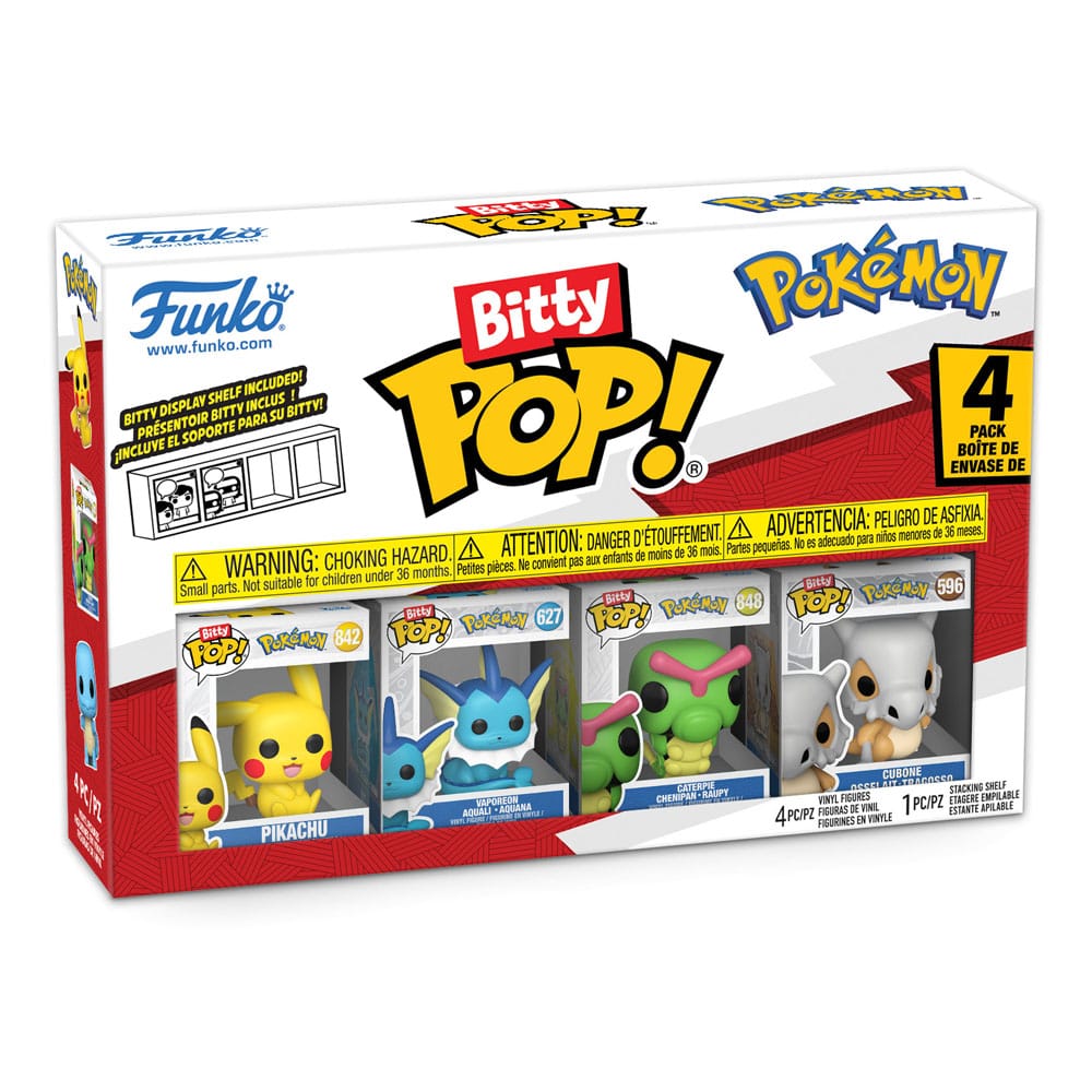 Funko Bitty Pop! 4-Pack: Pokémon - Pikachu
