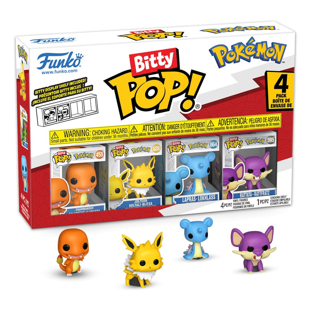 Funko Bitty Pop! 4-Pack: Pokémon - Charmander