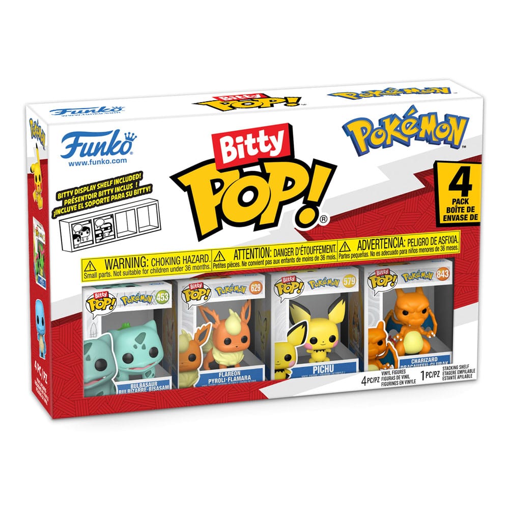 Funko Bitty Pop! 4-Pack: Pokémon - Bulbasaur
