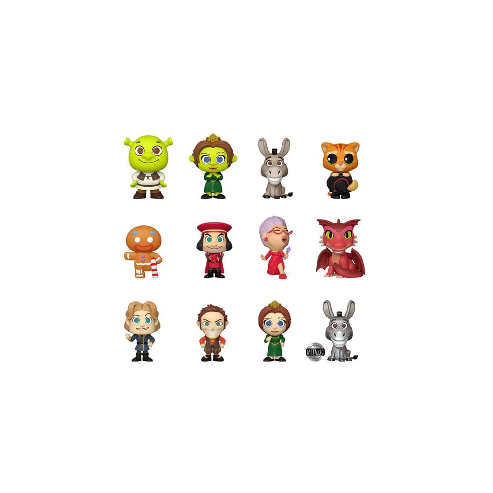 Shrek présentoir Mystery Minis figurines 30th Anniversary 5 cm (12)