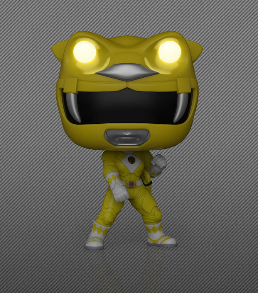 Power Rangers, le film POP! Movies Vinyl figurines Yellow Ranger (GITD) 9 cm