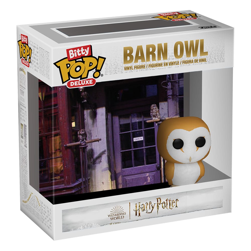 Harry Potter Display (12) figurines Bitty POP! Deluxe Vinyl Barn Owl(Owl Emporium) 2,5 cm
