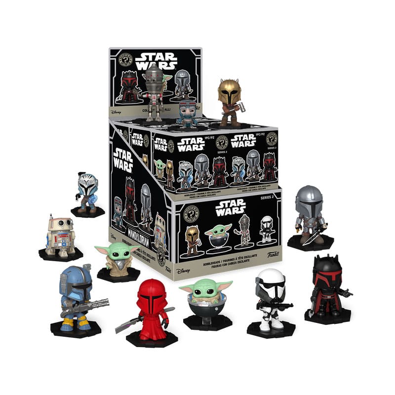 Star Wars présentoir Mystery Minis figurines The Mandalorian 5 cm (12)