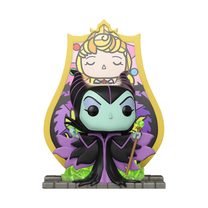 Disney POP! Deluxe Vinyl figurine Maleficent (Glass) 9 cm