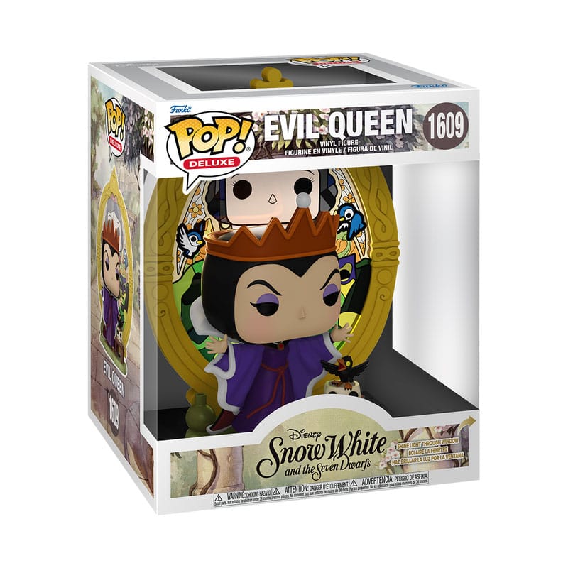 Disney Villians POP! Deluxe Vinyl figurine Evil Queen(Glass) 9 cm
