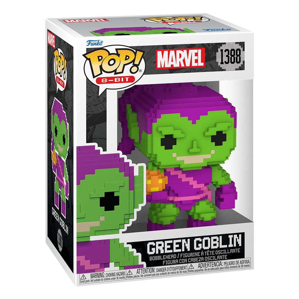 Marvel POP! 8-Bit Vinyl Figurine Green Goblin 9 cm