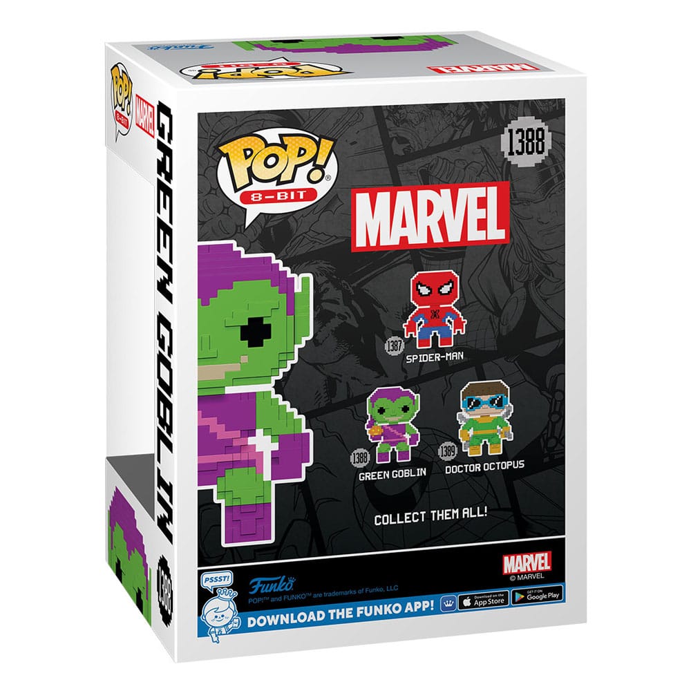 Marvel POP! 8-Bit Vinyl Figurine Green Goblin 9 cm