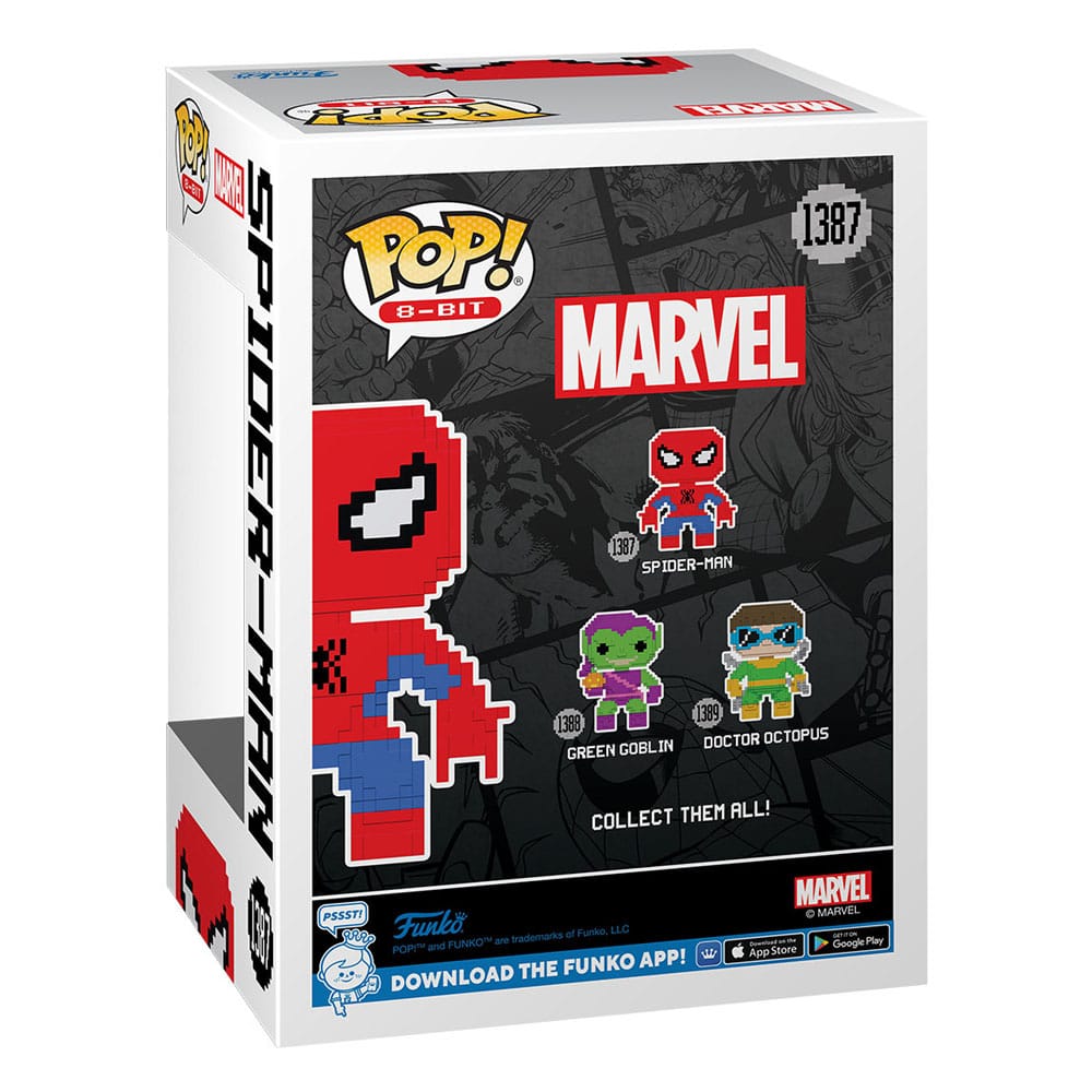 Marvel POP! 8-Bit Vinyl Figurine Spider-Man 9 cm
