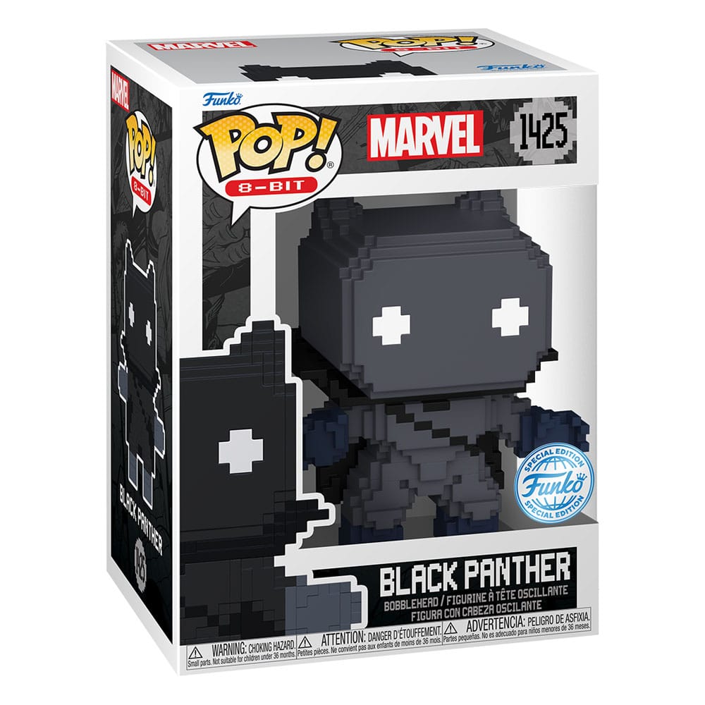 Marvel POP! 8-Bit Vinyl Figurine Black Panther 9 cm