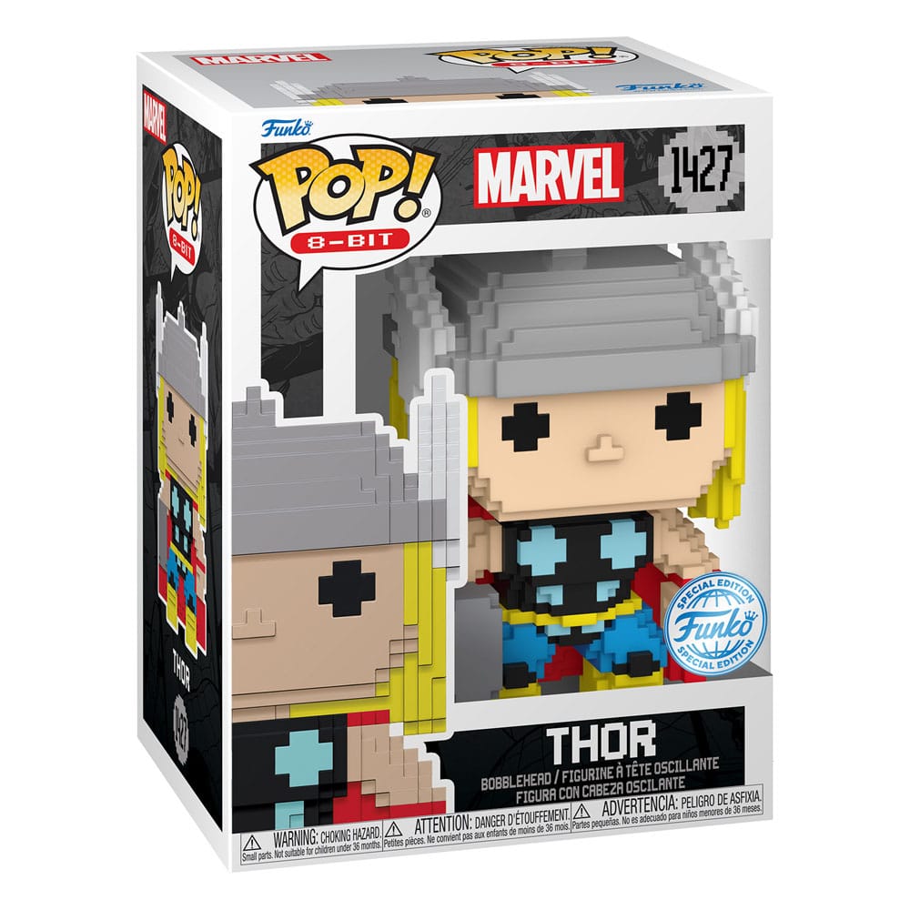 Marvel POP! 8-Bit Vinyl Figurine Thor 9 cm