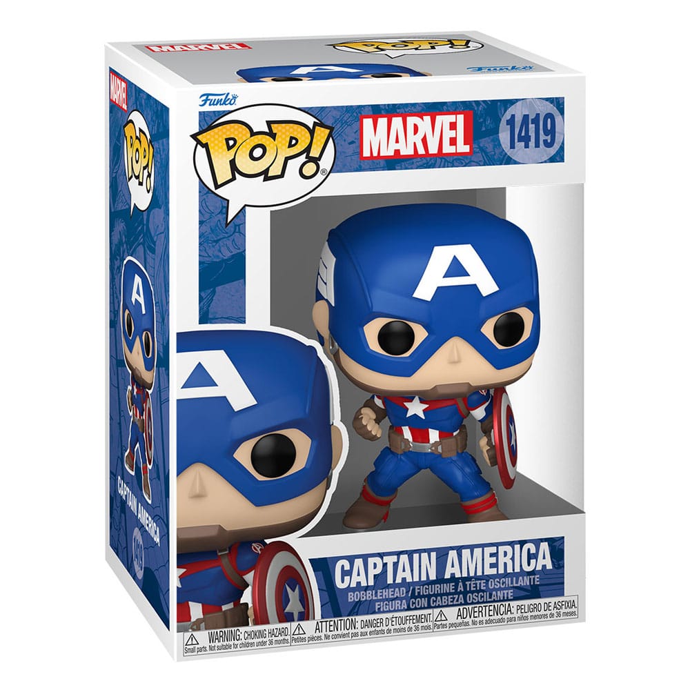 Marvel New Classics POP! Vinyl Figurine Captain America 9 cm