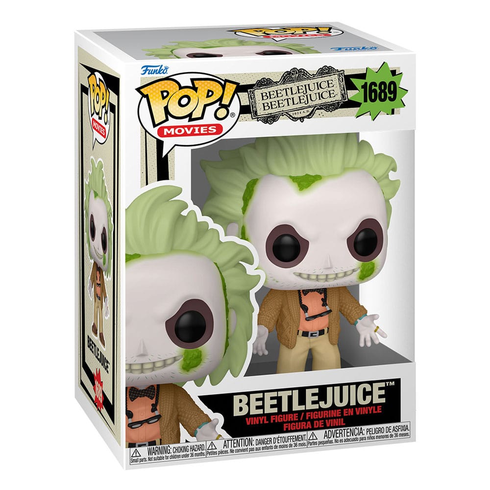 Funko Pop! Movies: Beetlejuice 2 - Beetlejuice (Chance of Special Chase Edition)