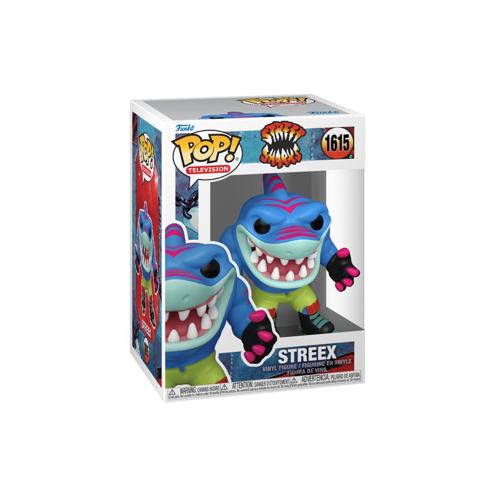 Street Sharks POP! TV Vinyl figurine Streex 9 cm