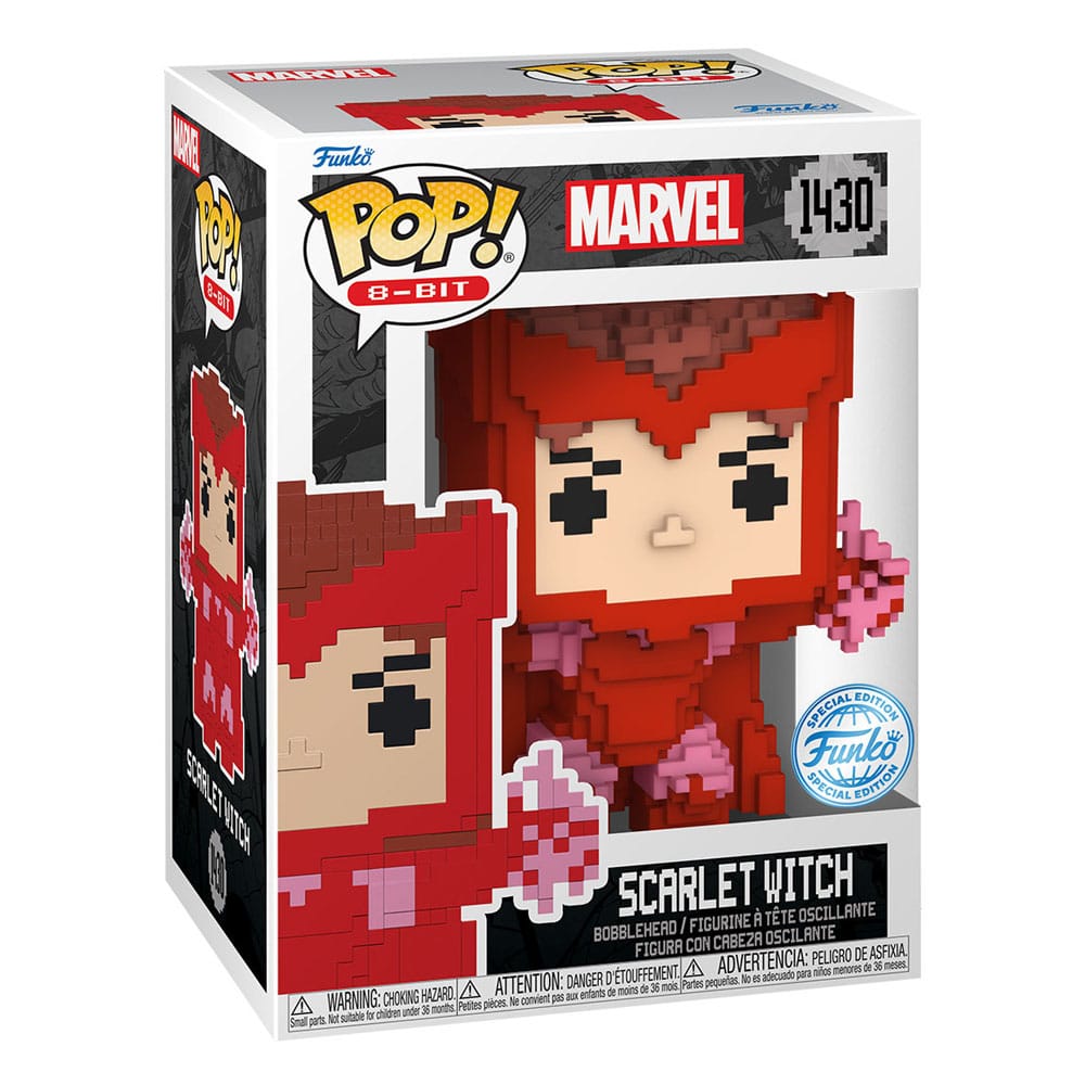 Marvel POP! 8-Bit Vinyl Figurine Scarlett Witch 9 cm