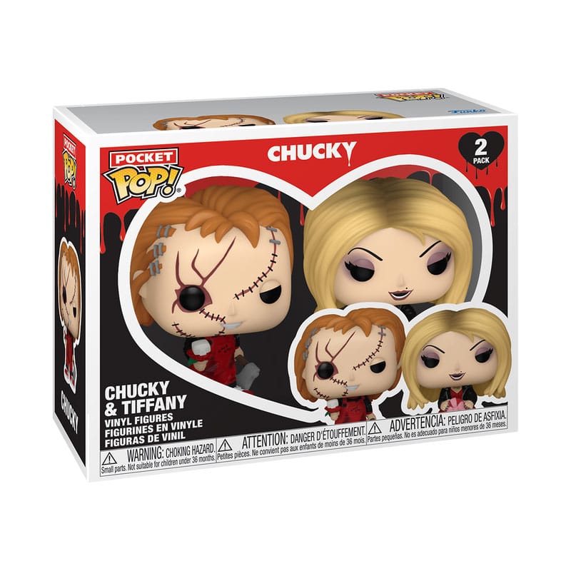 Jeu d'enfant pack 2 figurines Pocket POP! Vinyl Valentines 4 cm