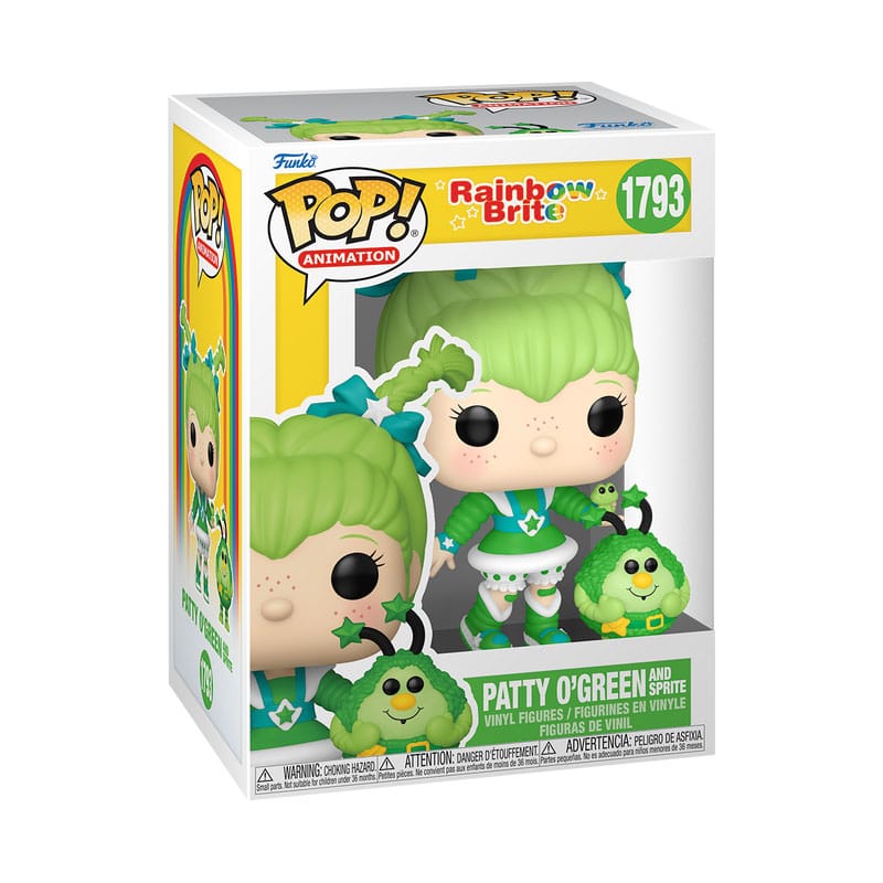 Blondine au pays de l'arc-en-ciel POP! & Buddy Vinyl figurine Patty O'Green & Lucky 9 cm