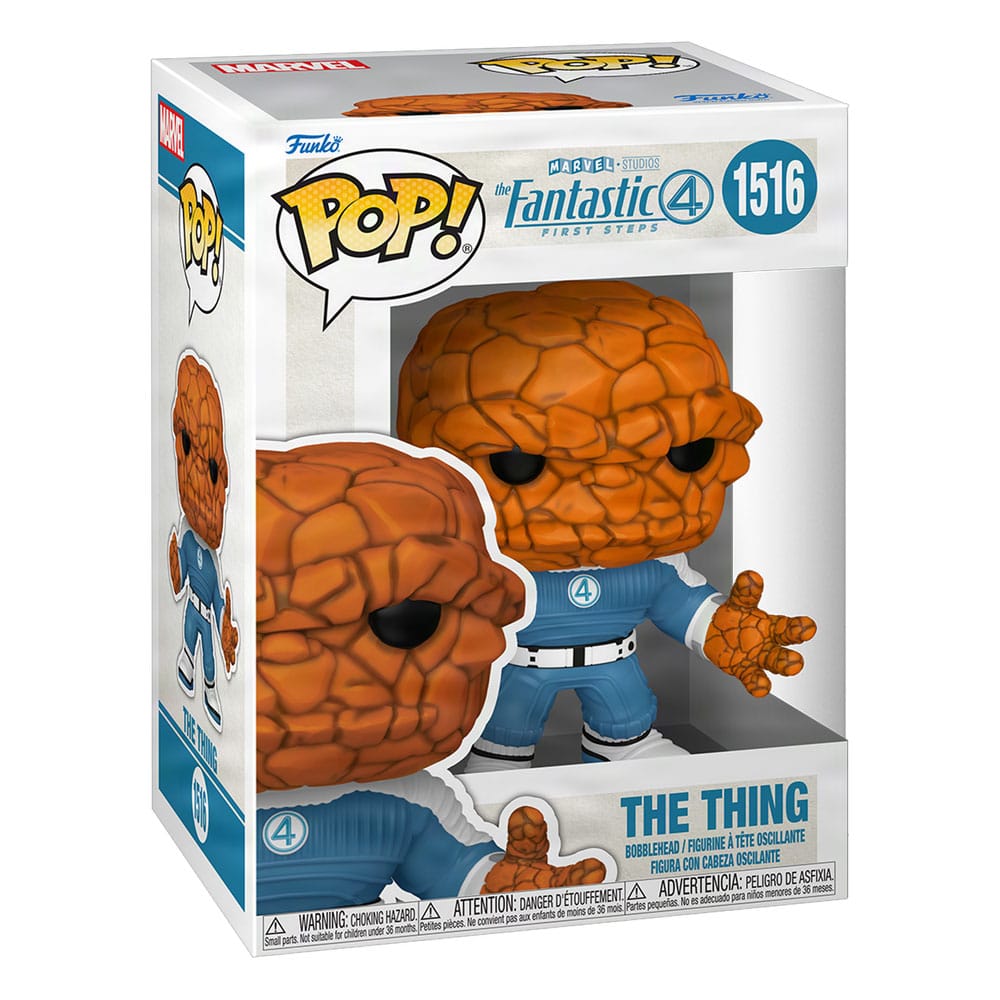 Les Quatre Fantastiques : Premiers pas POP! Marvel Vinyl figurine The Thing 9 cm