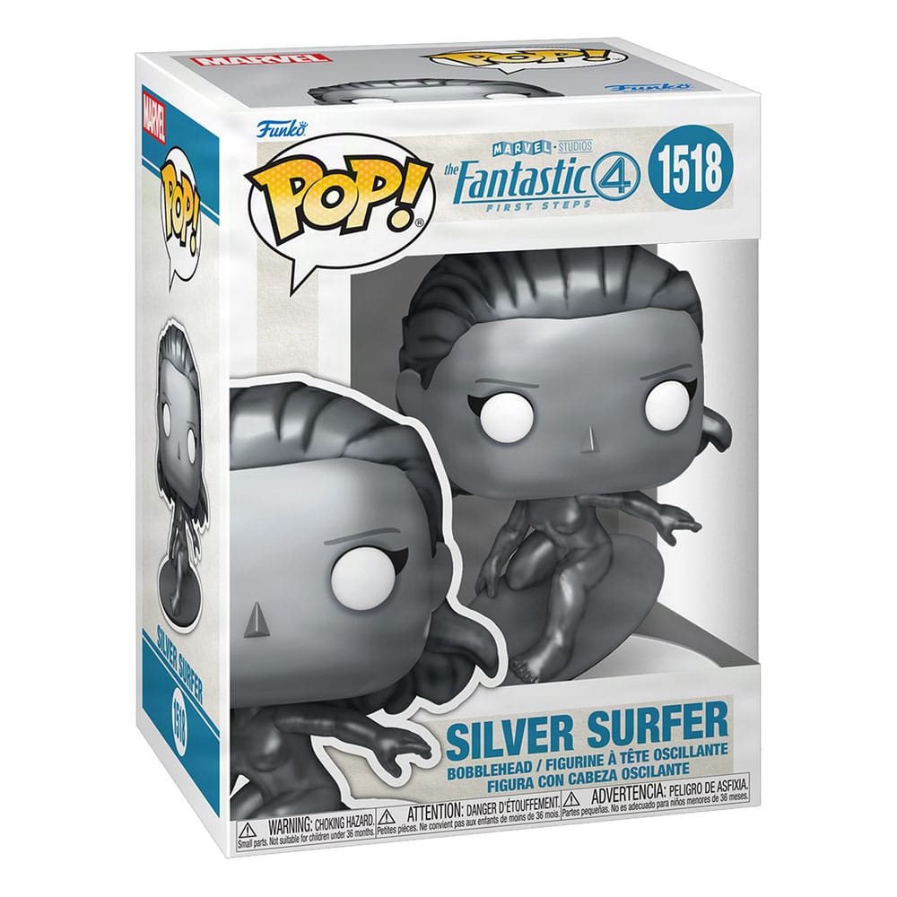 Les Quatre Fantastiques : Premiers pas POP! Marvel Vinyl figurine Silver Surfer 9 cm