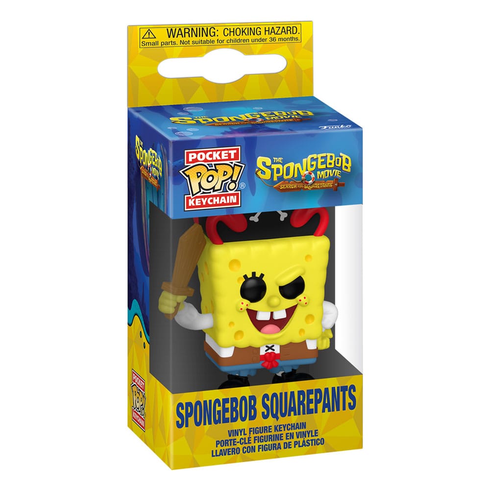 The SpongeBob Movie (2025) présentoir porte-clés Pocket POP! SpongeBob SquarePants 4 cm (12)