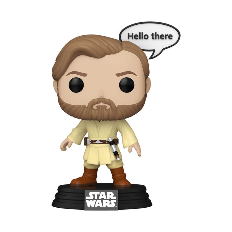 Star Wars: Sayings POP! Plus Movies Vinyl figurine Obi-Wan Kenobi 9 cm