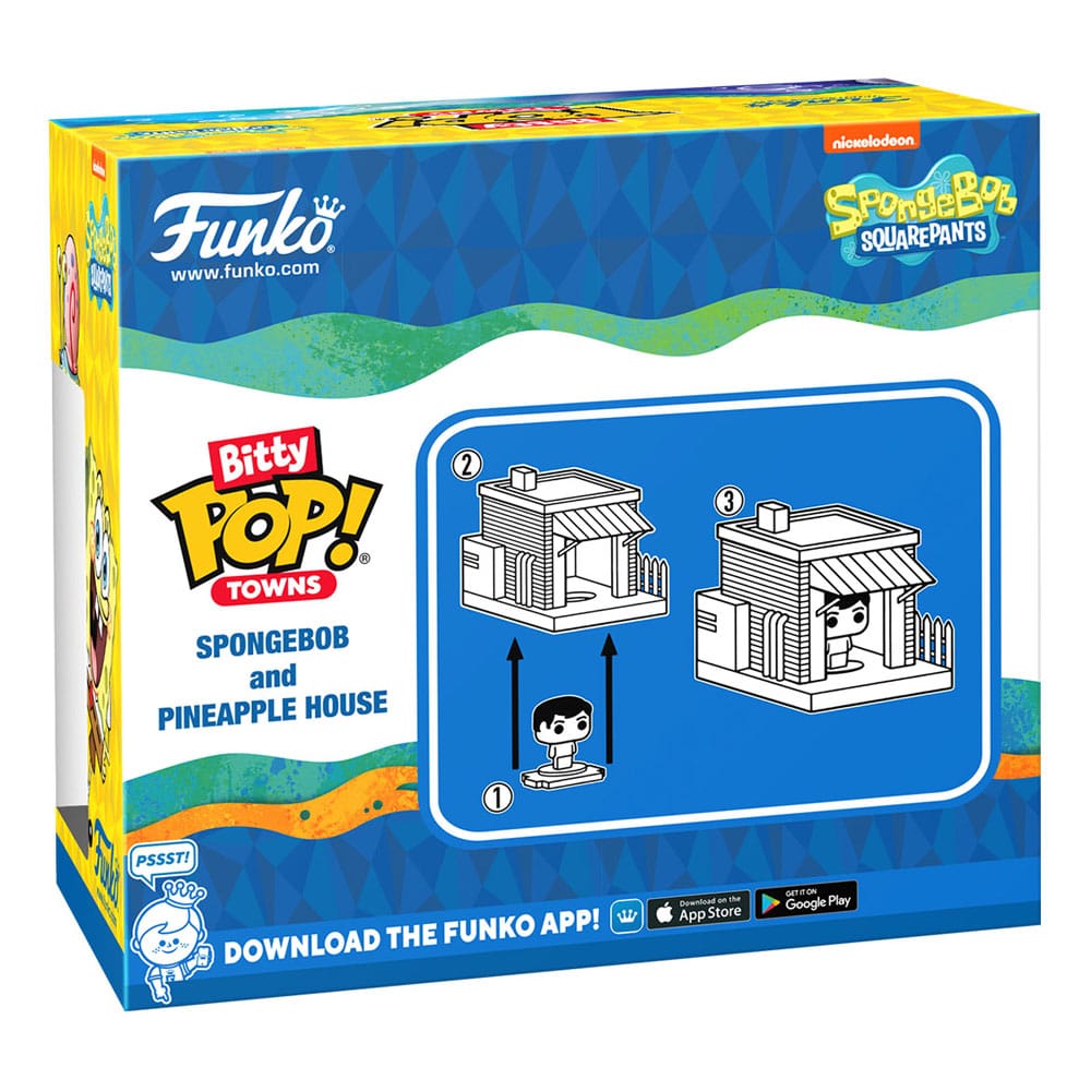 Spongebob Bitty POP! Town Vinyl figurine Spongebob at Home