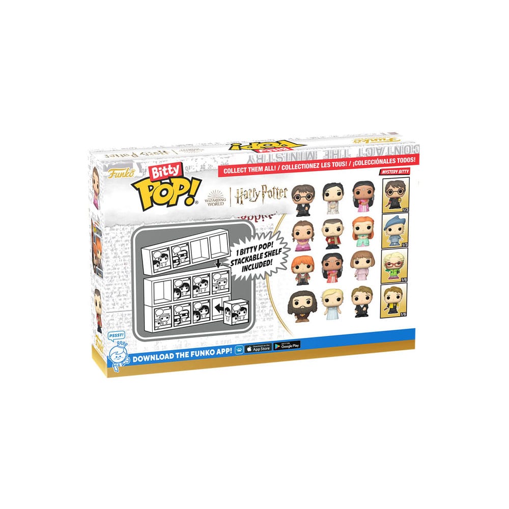 Harry Potter et la Coupe de feu pack 4 figurines Bitty POP! Vinyl Ron 2,5 cm