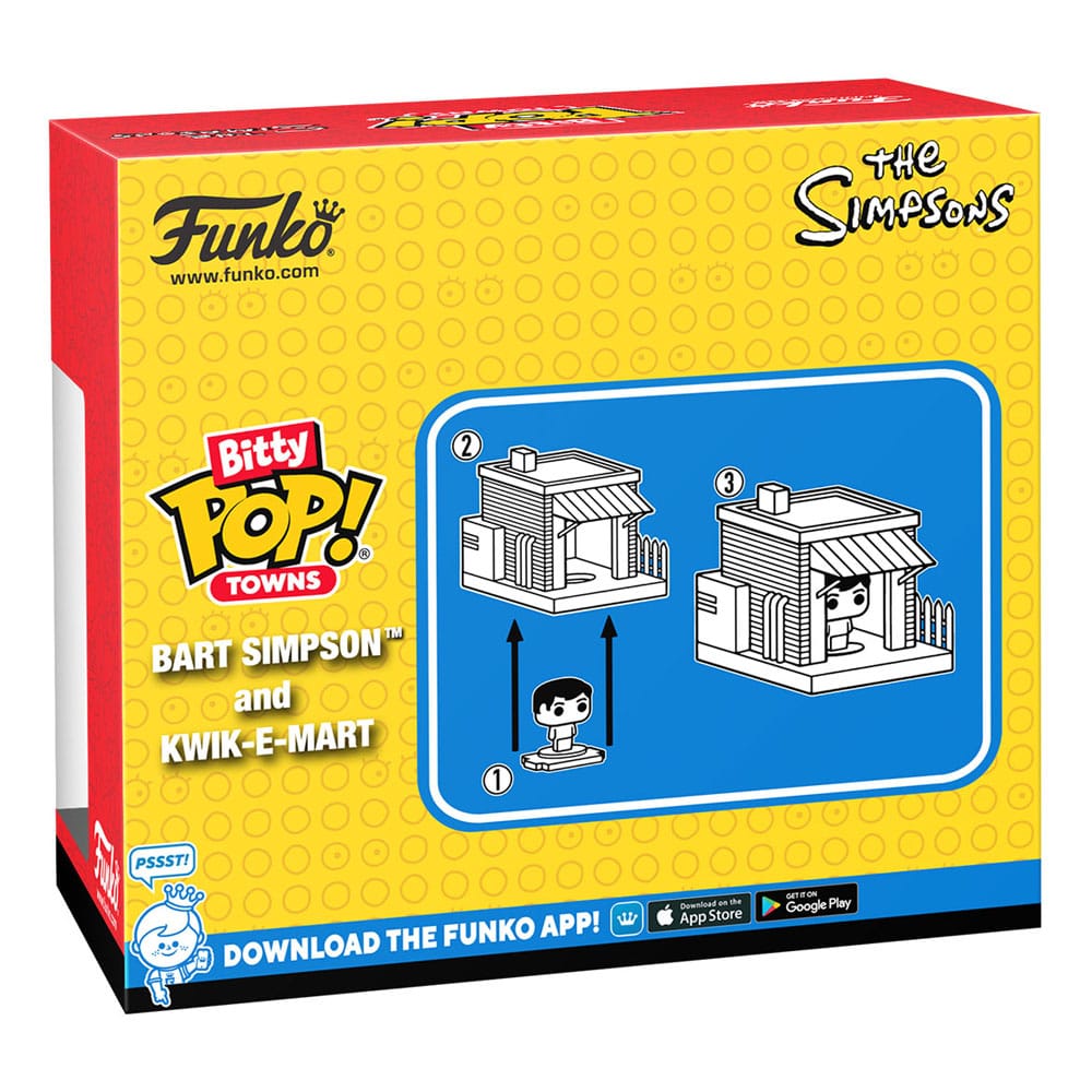 Simpsons Bitty POP! Town Vinyl figurine Kwik-E-Mart