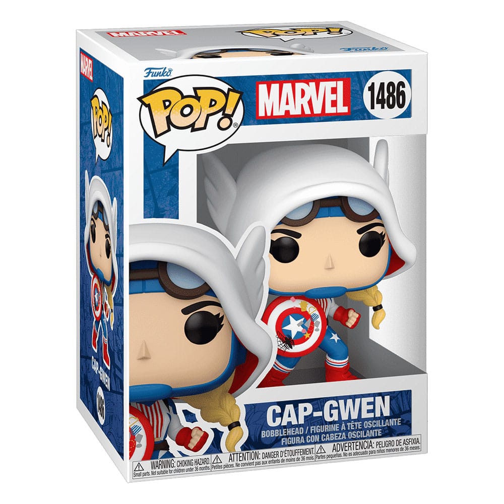 Marvel POP! Vinyl figurine Cap-Gwen 9 cm