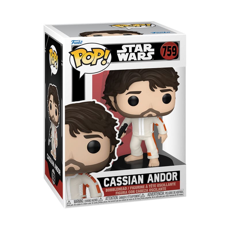 Star Wars : Andor POP! TV Vinyl figurine Cassian Andor 9 cm