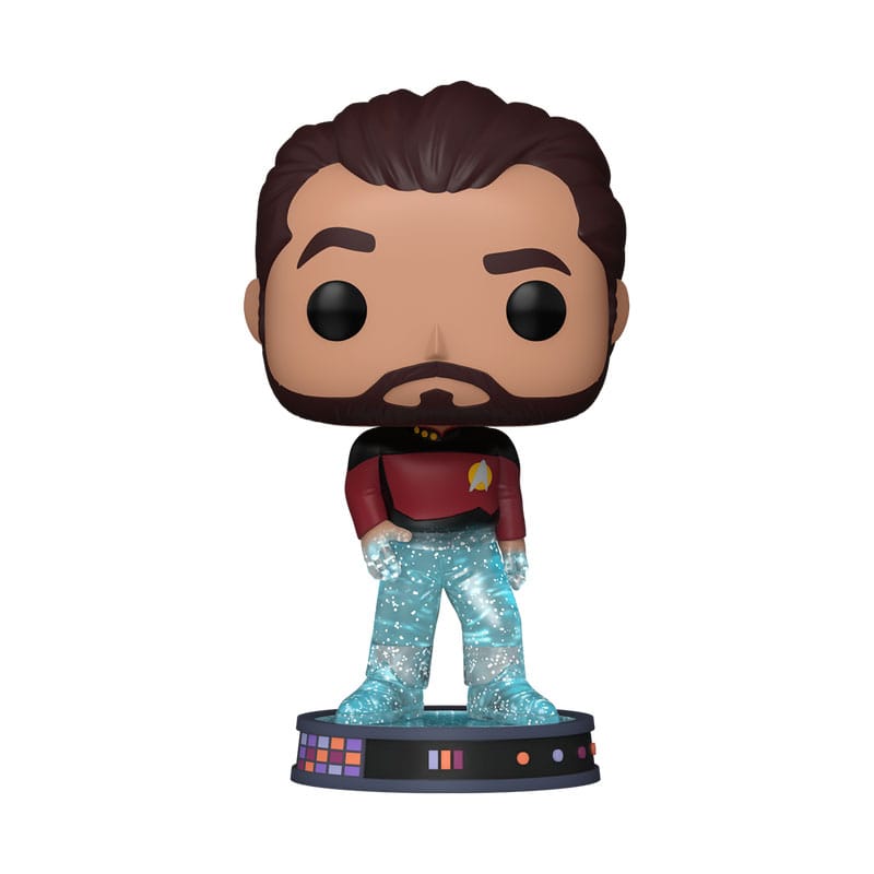 Star Trek Transporter POP! Plus Movies Vinyl figurine Riker 9 cm
