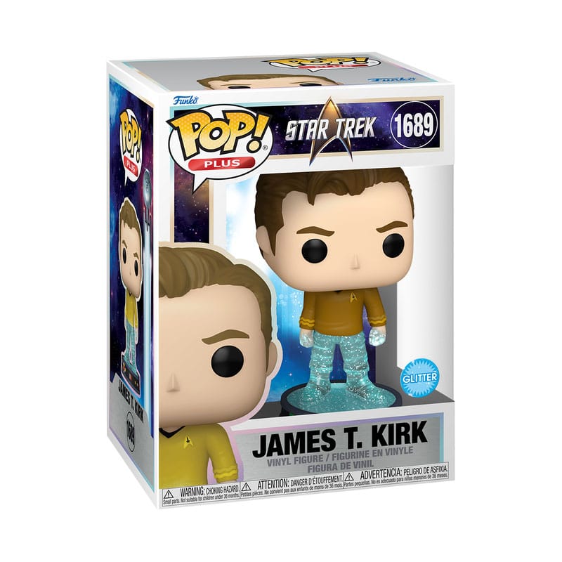 Star Trek Transporter POP! Plus Movies Vinyl figurine Kirk 9 cm