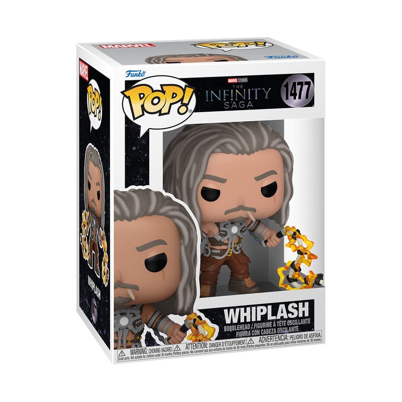 Marvel Cinematic Universe Arc POP! Movies Vinyl figurine IM2 Whiplash 9 cm