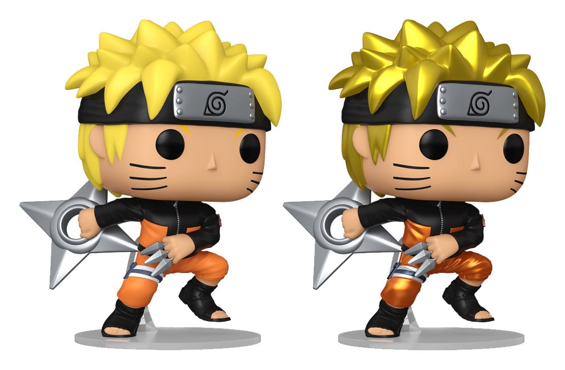 Funko Pop! Animation: Naruto Shippuden - Naruto Uzumaki (Shuriken) (Chance of Special Metallic Chase)